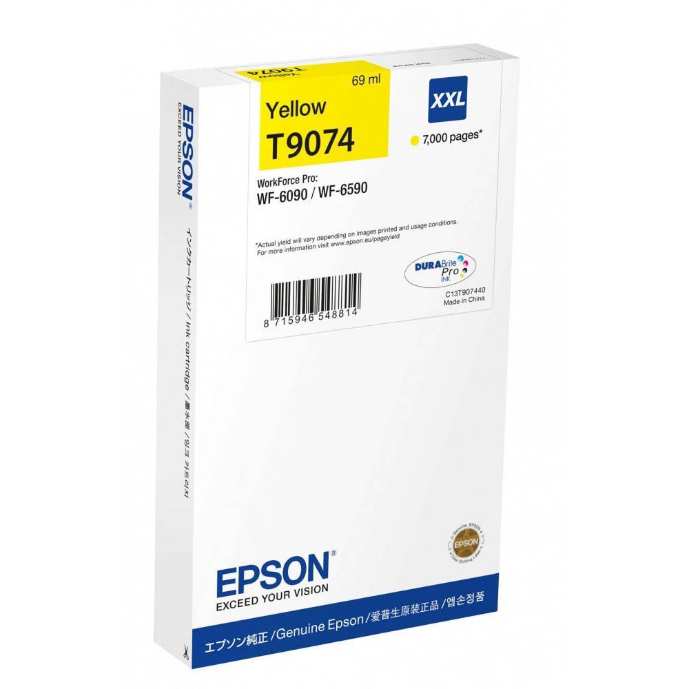 Epson T9074 XXL Yellow tintapatron