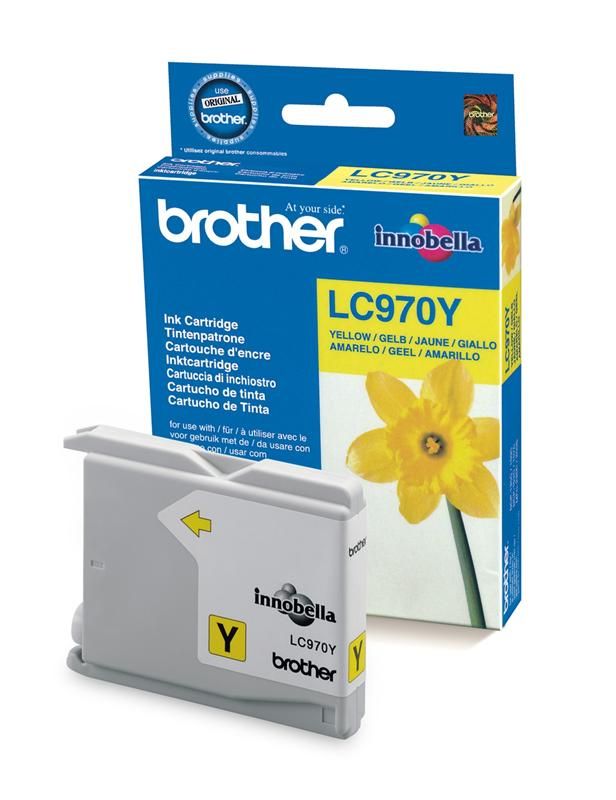 Brother LC970Y Yellow tintapatron
