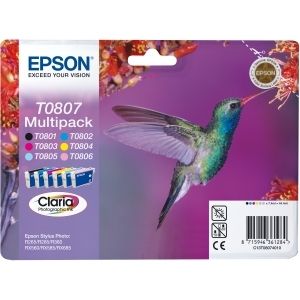 Epson T0807 Multipack tintapatron
