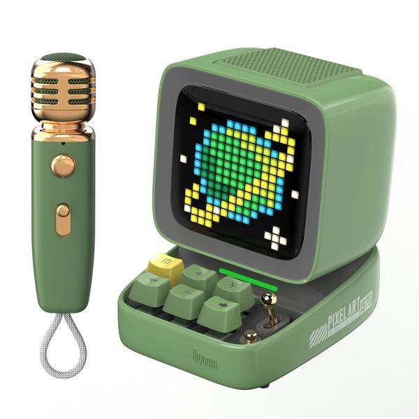 Divoom Ditoo Mic Bluetooth Speaker Green