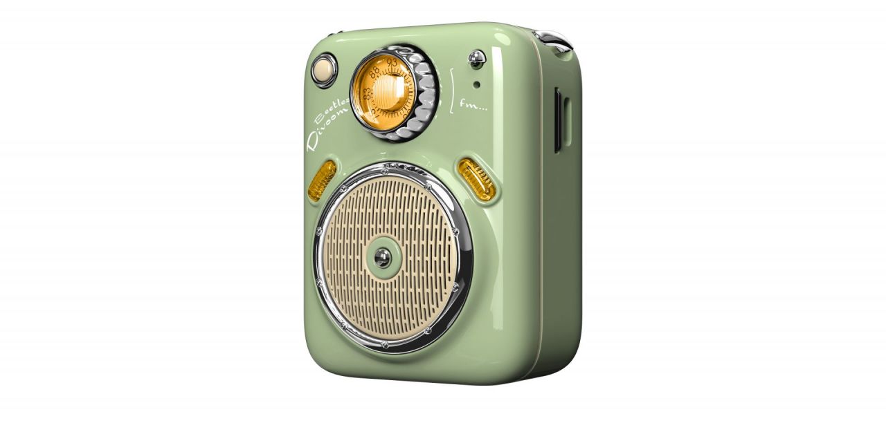 Divoom Beetles-FM Bluetooth Speaker Green