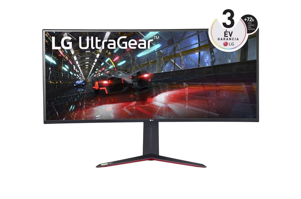 LG 37,5" 38GN950P-B IPS LED Curved