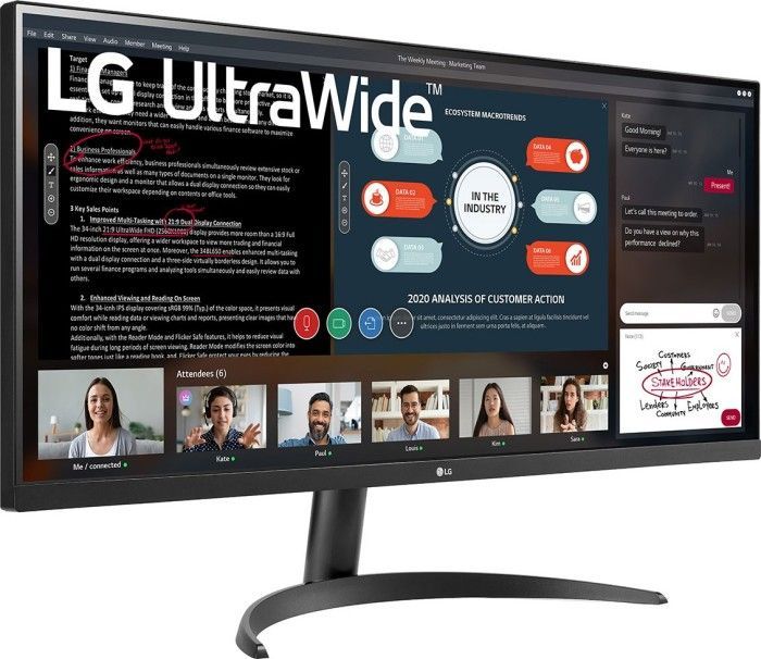 LG 34" 34WP500-B IPS LED