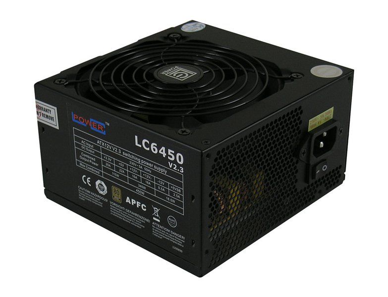 LC Power 450W 80+ Bronze LC6450 V2.3 Super Silent