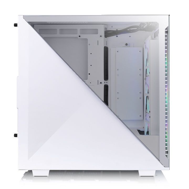 Thermaltake Divider 300 TG Snow ARGB Tempered Glass White