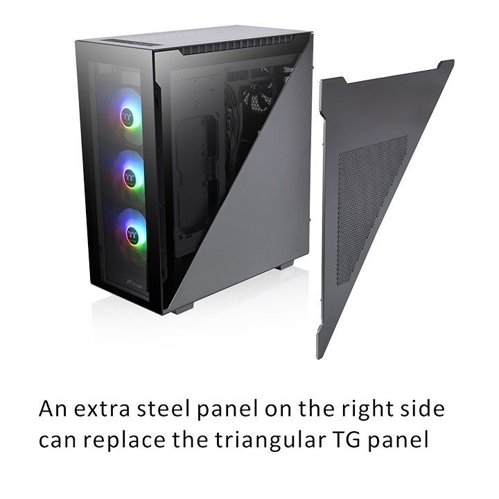 Thermaltake Divider 500 ARGB Tempered Glass Black