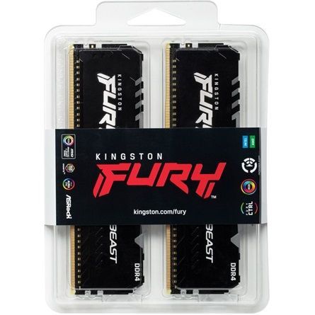 Kingston 32GB DDR5 6000MHz Kit(2x16GB) Fury Beast RGB
