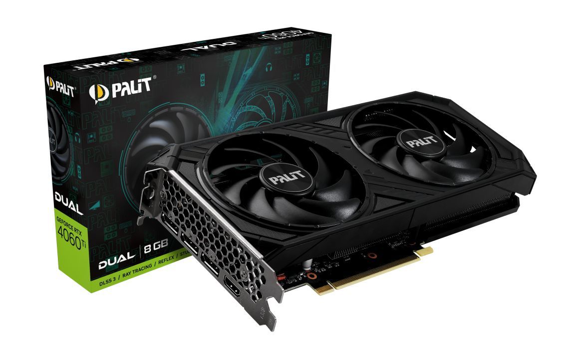 Palit GeForce RTX4060 Ti 8GB DDR6 Dual