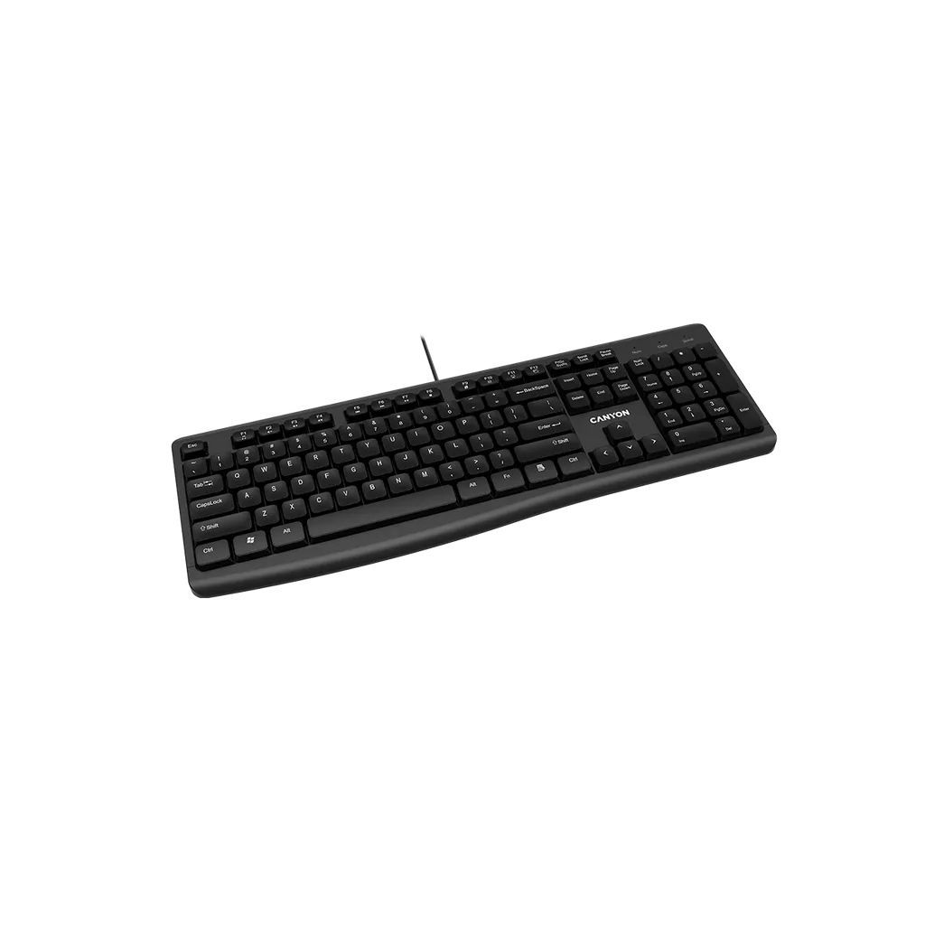 Canyon KB-50 Keyboard Black HU