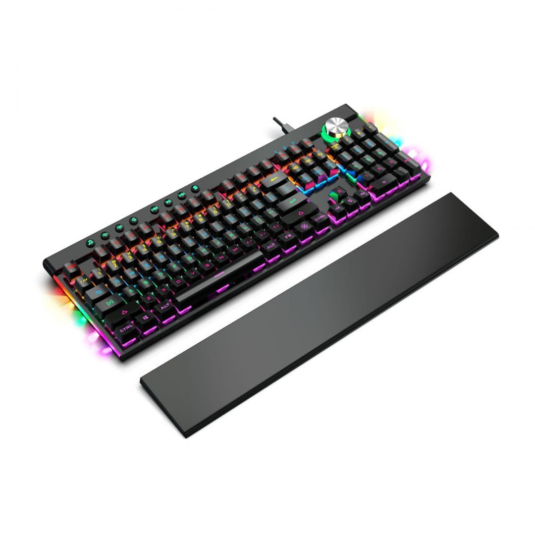 Platinet Omega Varr RGB Blue Mechanical Keyboard Black US