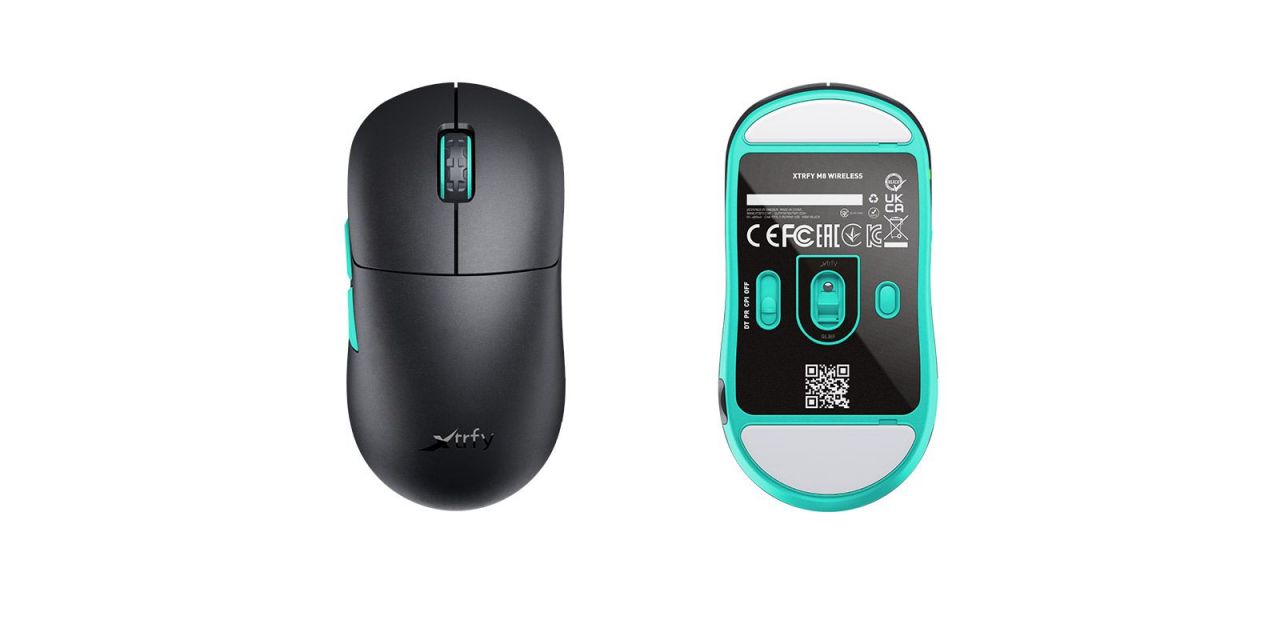 Xtrfy M8 Wireless Gaming Mouse Black