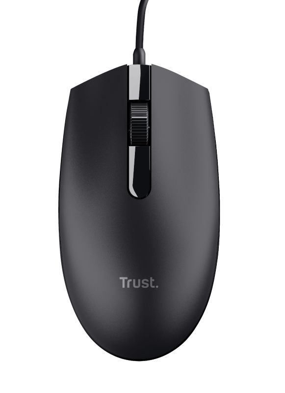 Trust Basi Wired mouse Black