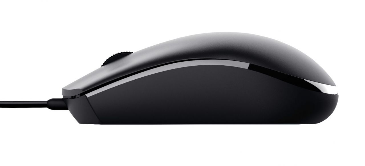 Trust Basi Wired mouse Black