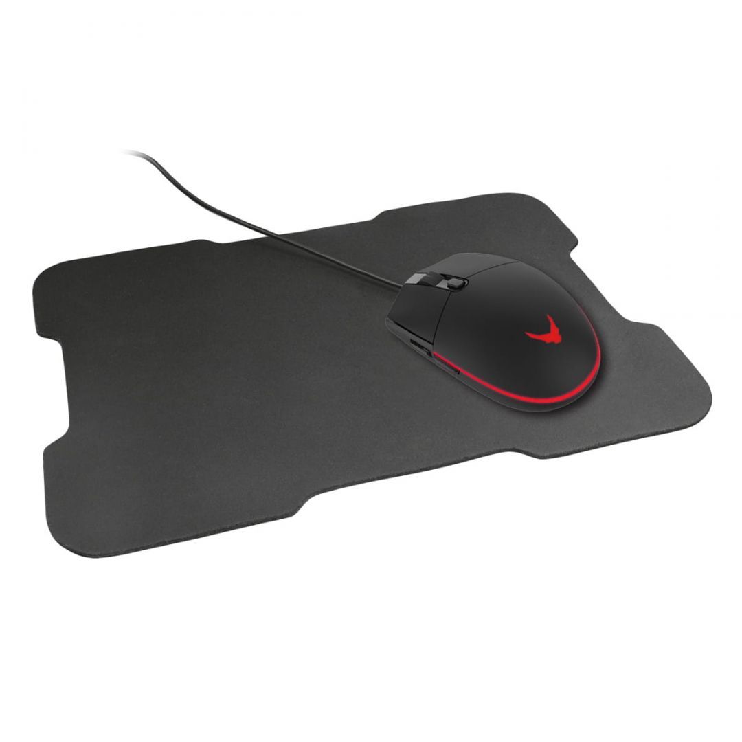 Platinet Omega Varr Gaming Set LED mouse Black