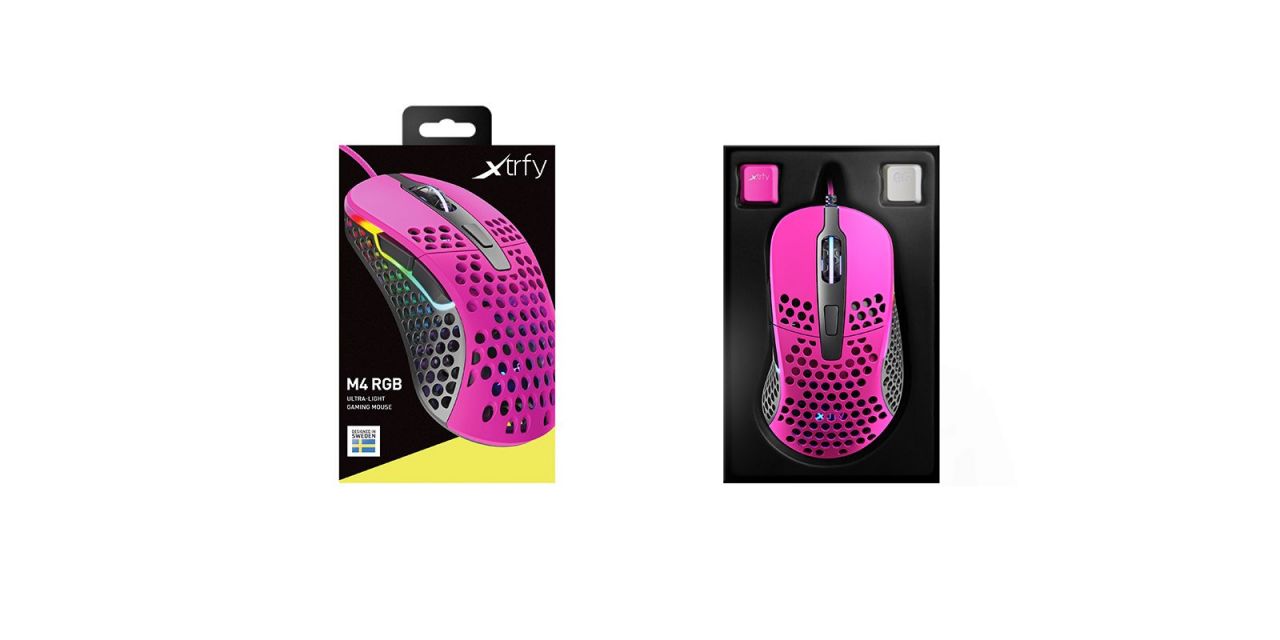 Xtrfy M4 RGB Gaming Pink