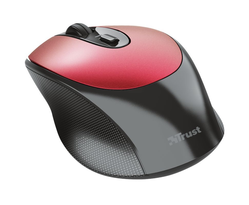 Trust Zaya Rechargeable Wireless mouse Red