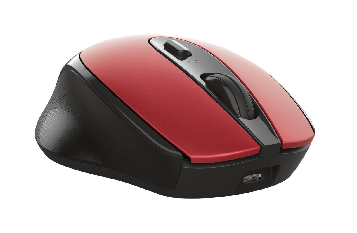 Trust Zaya Rechargeable Wireless mouse Red