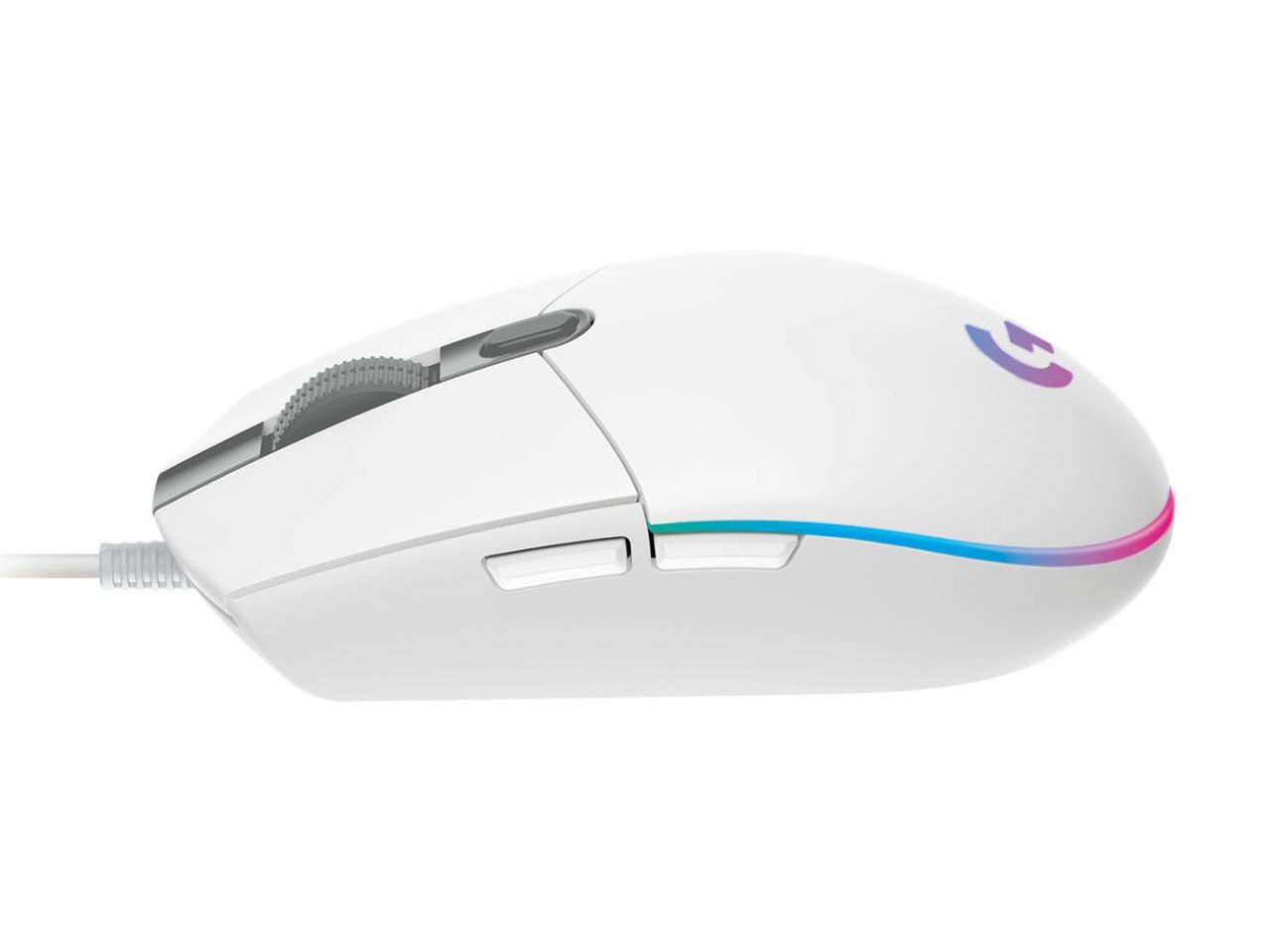 Logitech G203 LightSync Gaming mouse White