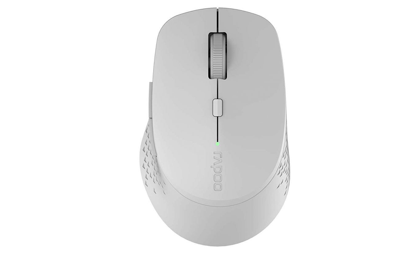 Rapoo M300 Silent Multi-mode Wireless mouse Light Grey