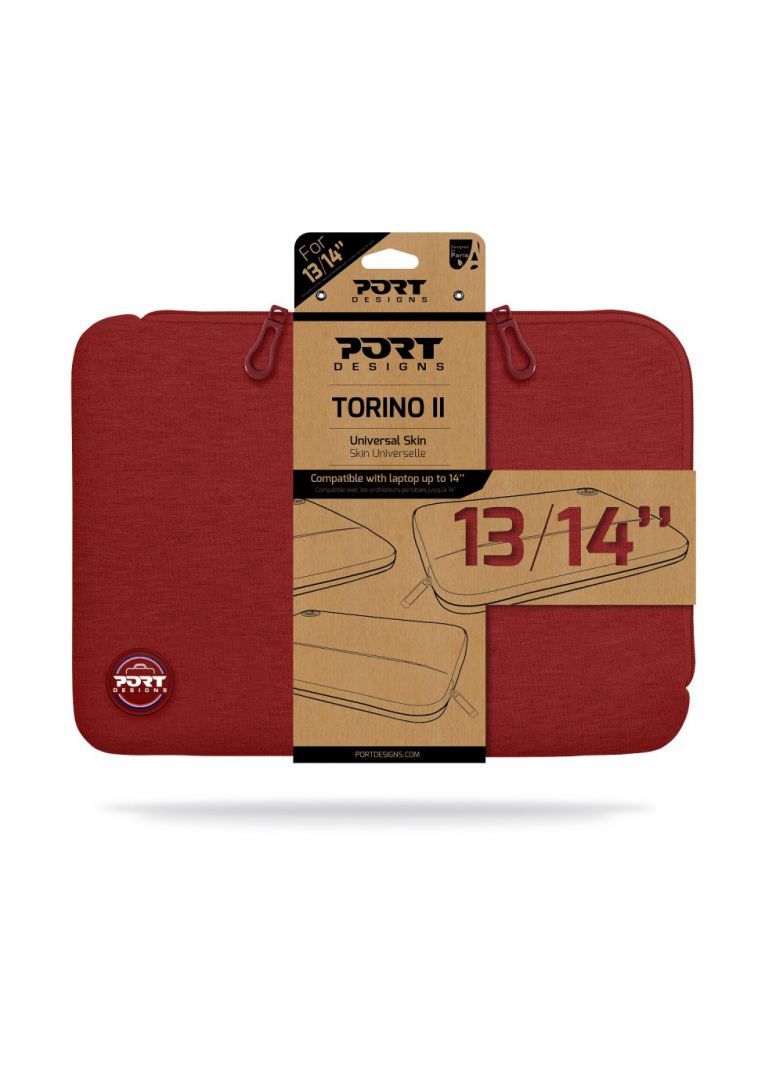 Port Designs Torino II sleeve 14" Red