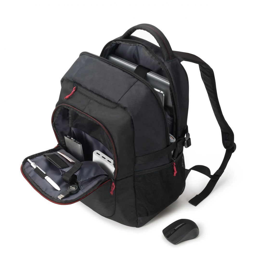 Dicota Laptop Backpack Gain Wireless Mouse Kit 15,6" Black