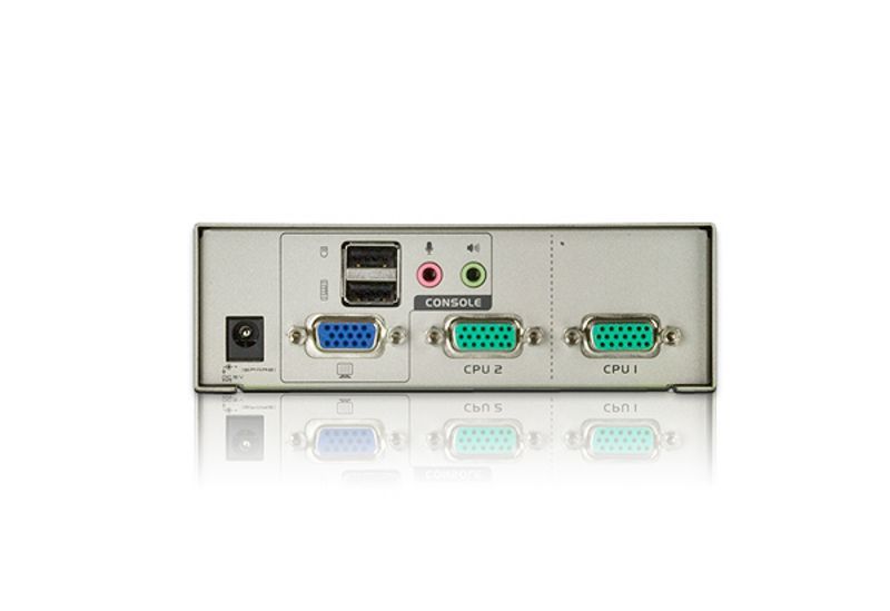 ATEN CS72U 2-Port USB VGA/Audio KVM Switch