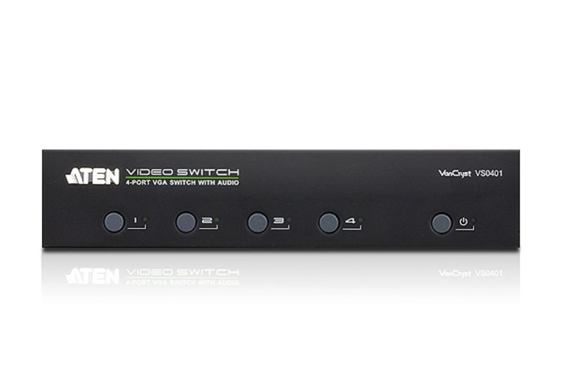 ATEN VS0401 4-Port VGA/Audio Switch