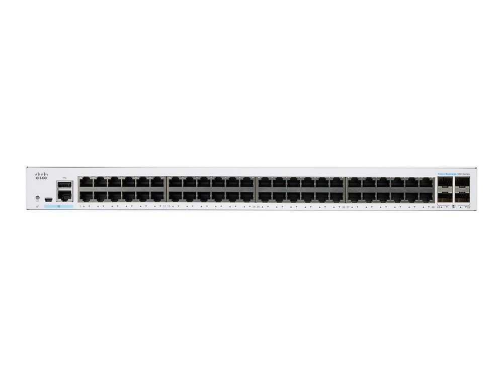 Cisco CBS350-48T-4G 48-port Business 350 Series Managed Switch