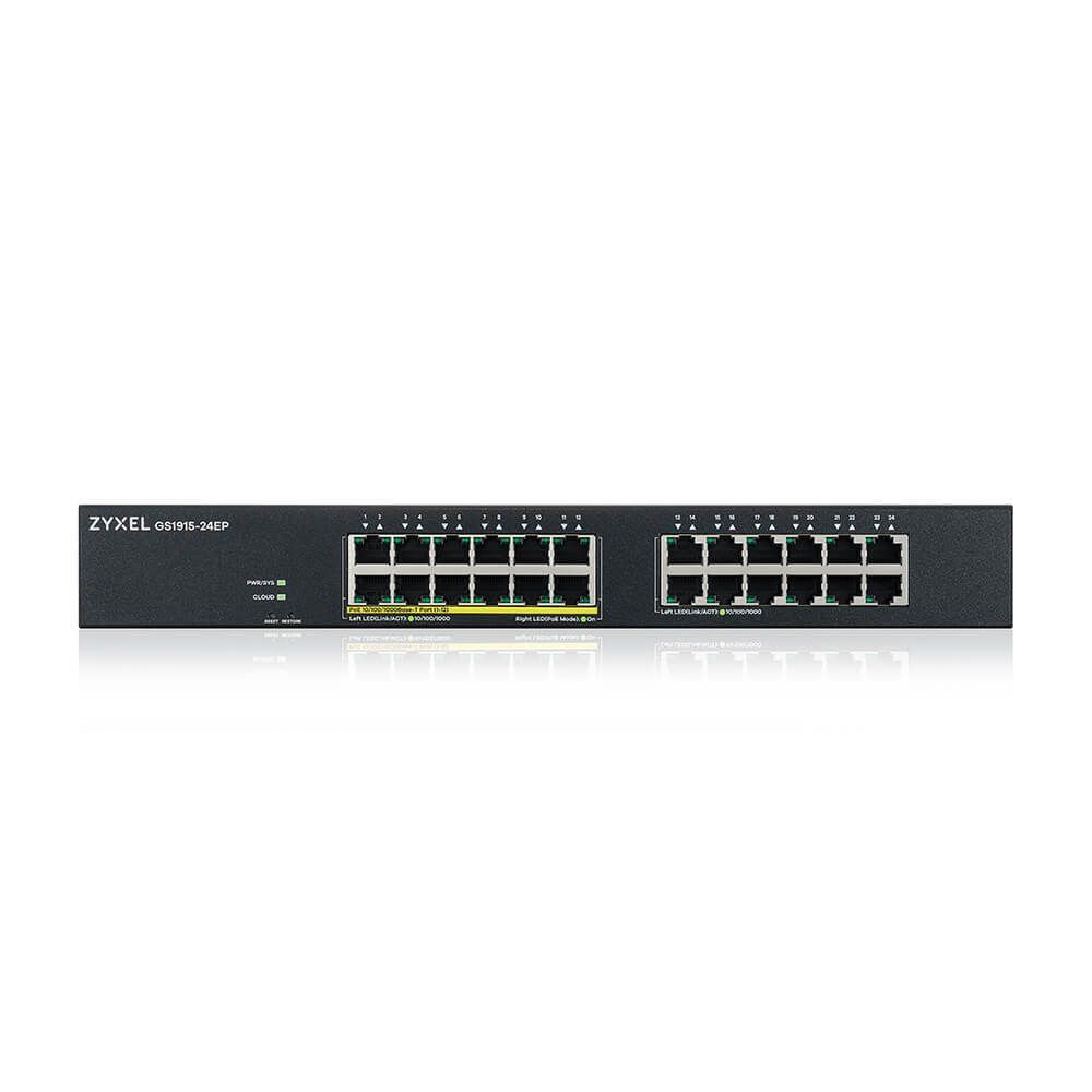 ZyXEL GS1915-24EP 24-port GbE Smart Managed Switch