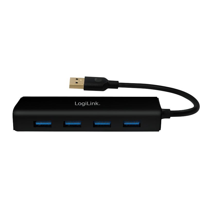 Logilink USB 3.0 Hub 4-port Black