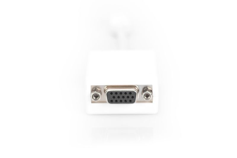 Assmann miniDisplayPort - VGA Adapter/Converter cable 0,15m White