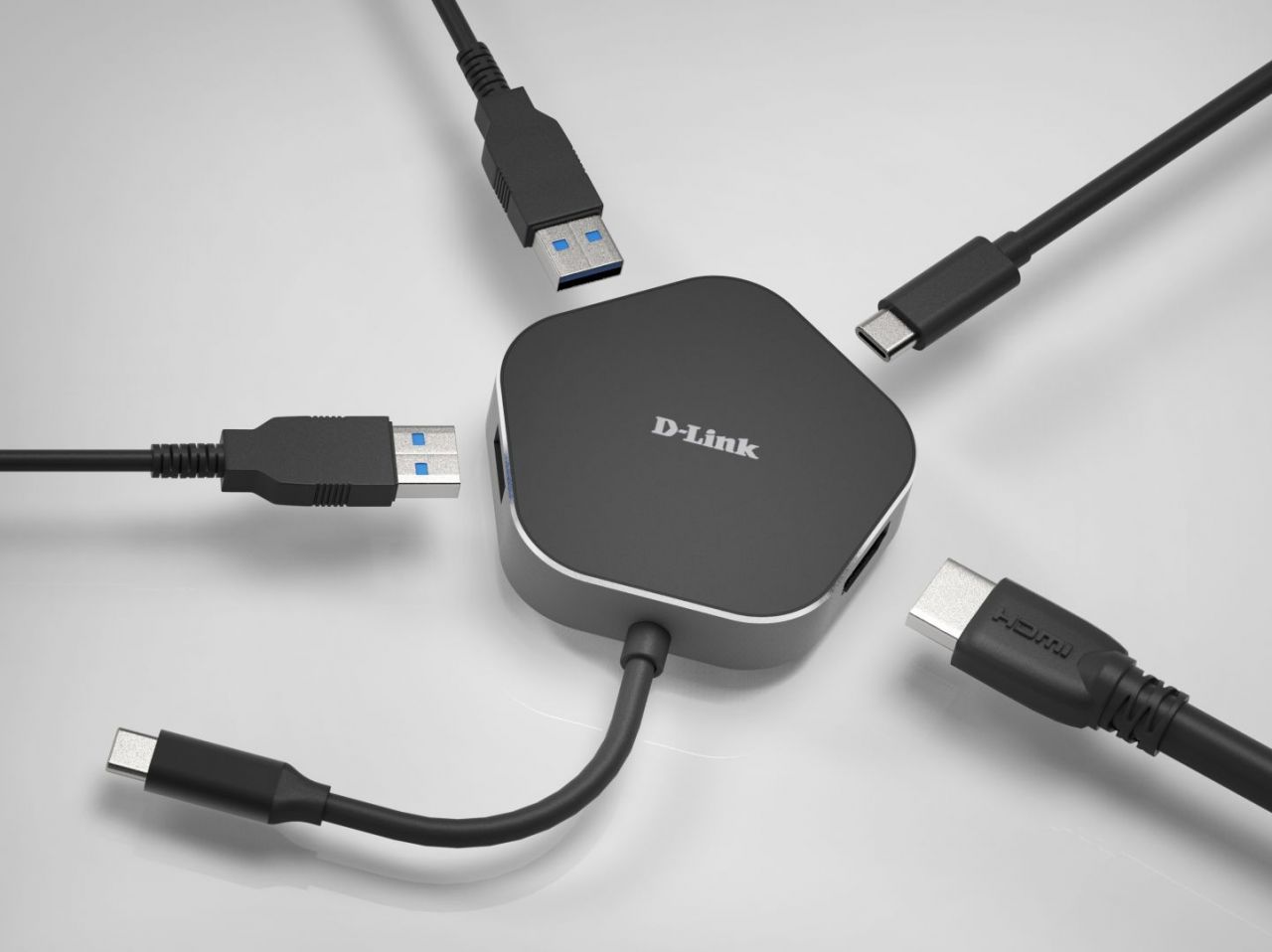 D-Link DUB‑M420 4‑in‑1 USB‑C Hub with HDMI and Power Delivery