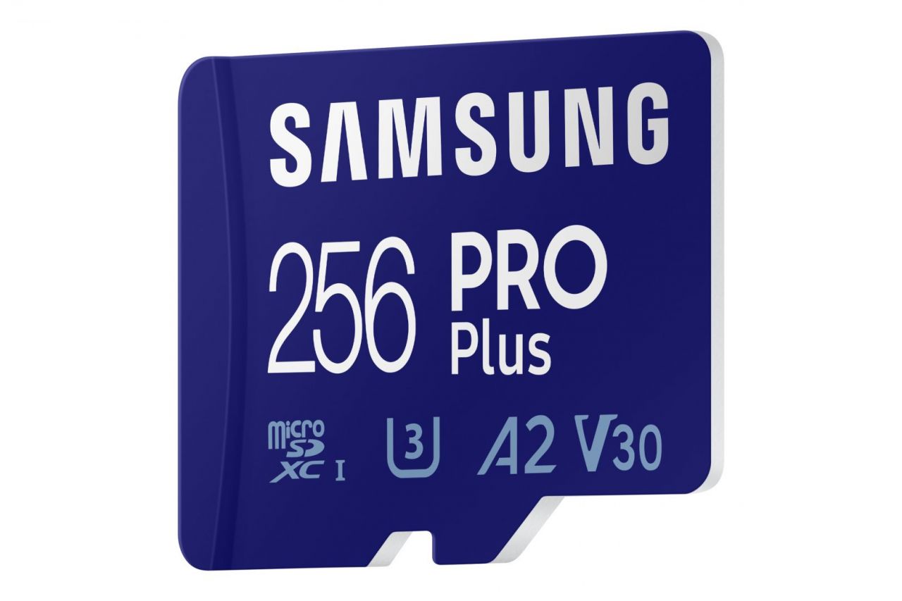 Samsung 256GB microSDXC Pro Plus Class10 U3 A2 V30 adapter nélkül