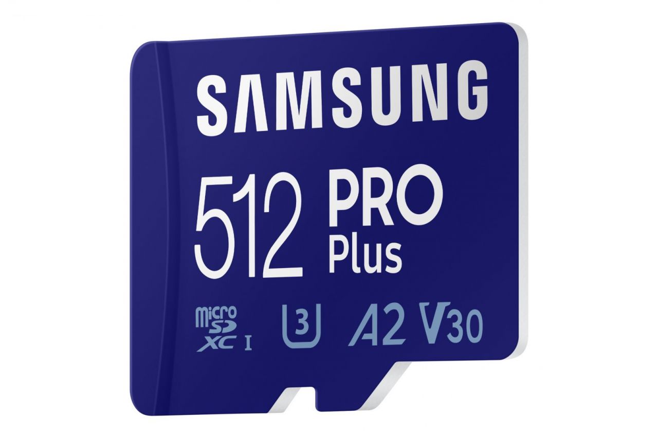 Samsung 512GB microSDXC Pro Plus Class10 U3 A2 V30 + Memóriakártya olvasó