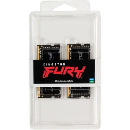 Kingston 64GB DDR4 3200MHz Kit(2x32GB) SODIMM Fury Impact Black