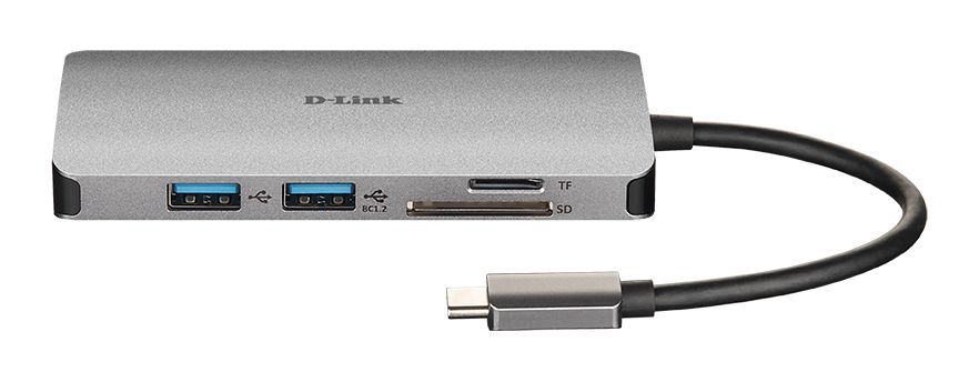 D-Link DUB‑M610 6‑in‑1 USB‑C Hub with HDMI/Card Reader/Power Delivery