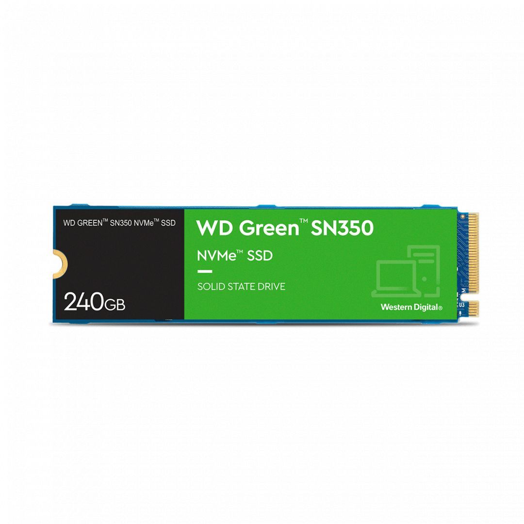 Western Digital 240GB M.2 2280 NVMe SN350 Green