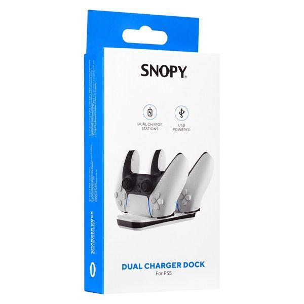Snopy SG-PS5 Dual Charging Station White