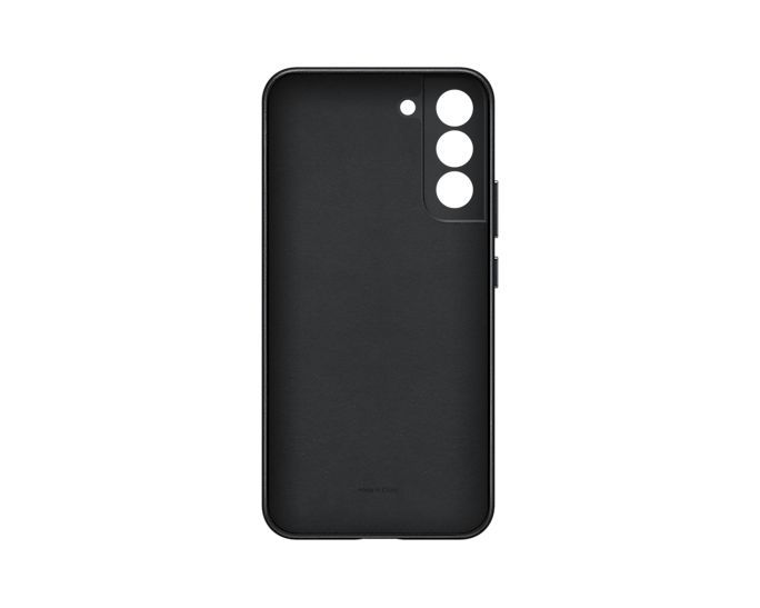 Samsung Galaxy S22+ Leather Cover Black
