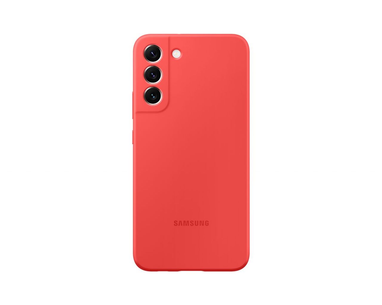 Samsung Galaxy S22+ Silicone Cover Glow Red