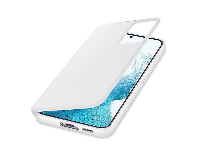 Samsung Galaxy S22+ Smart Clear View Cover White