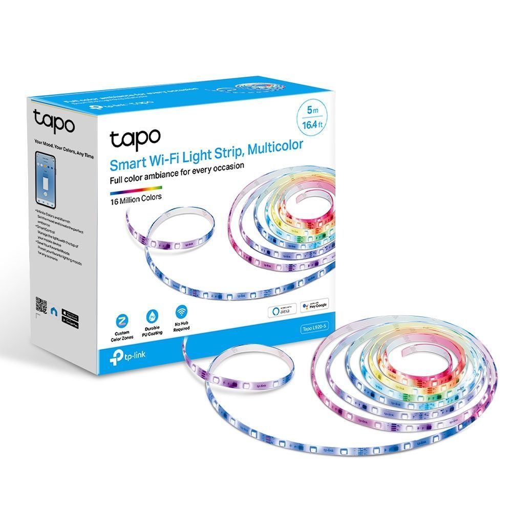 TP-Link Tapo L920-5 Smart Wi-Fi Light Strip Multicolor