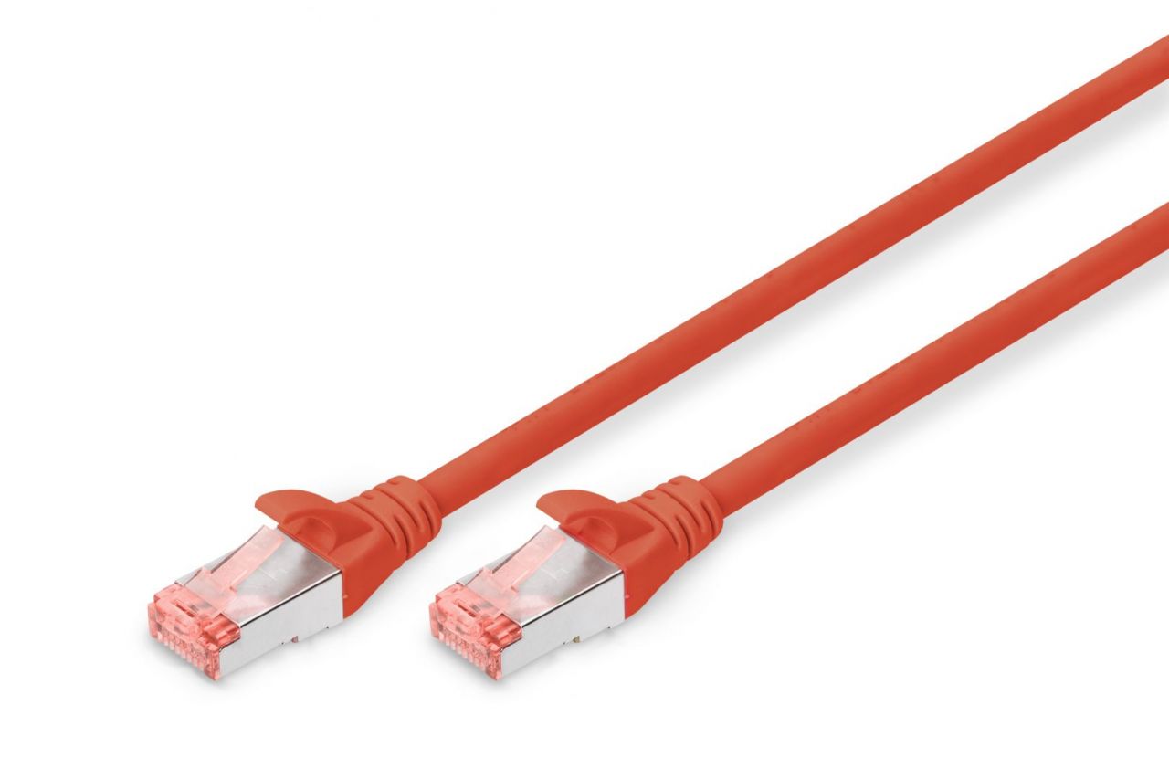Digitus CAT6 S-FTP Patch Cable 0,5m Red