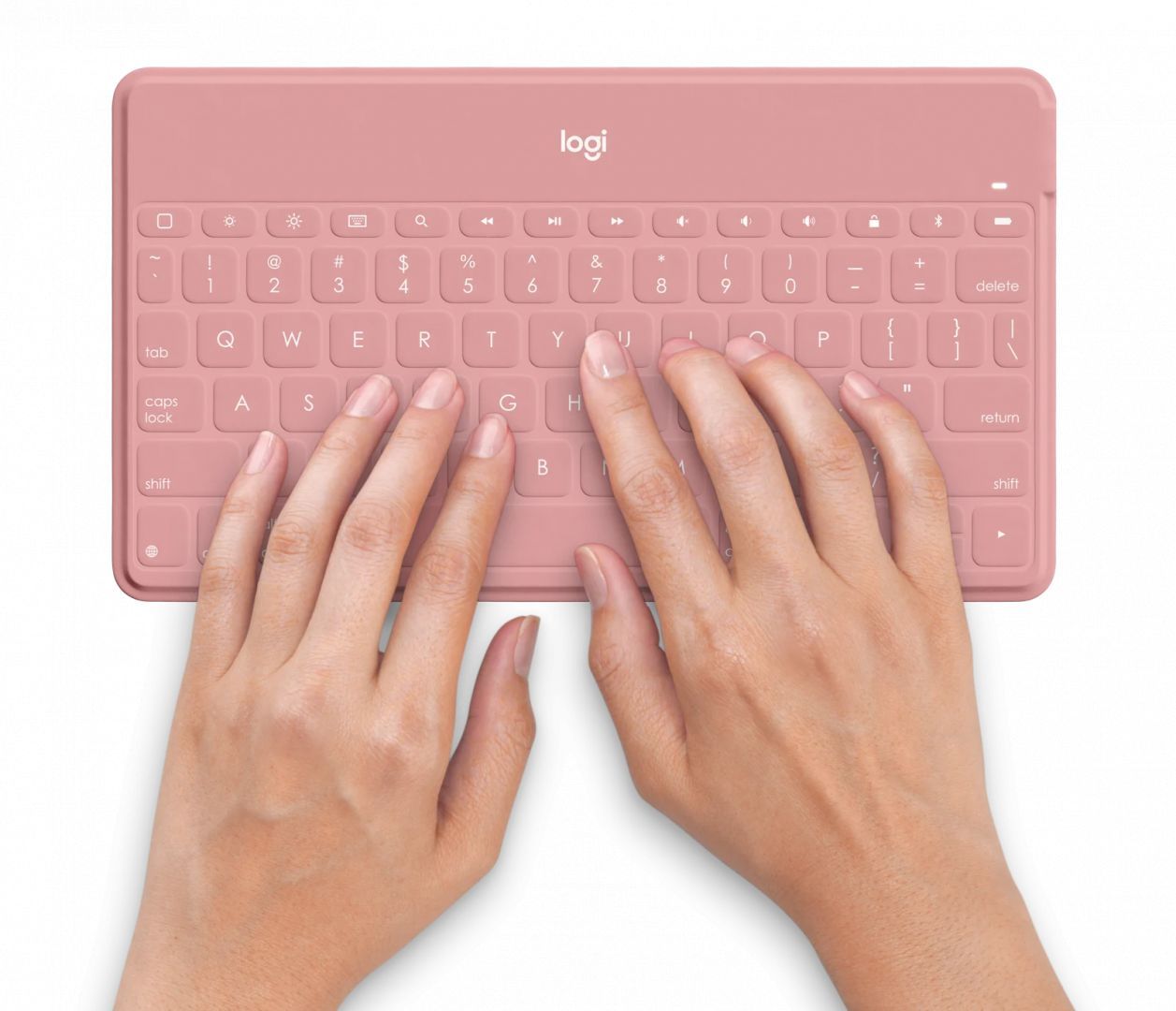 Logitech Keys-To-Go Ultra Portable iPad Keyboard Pink UK