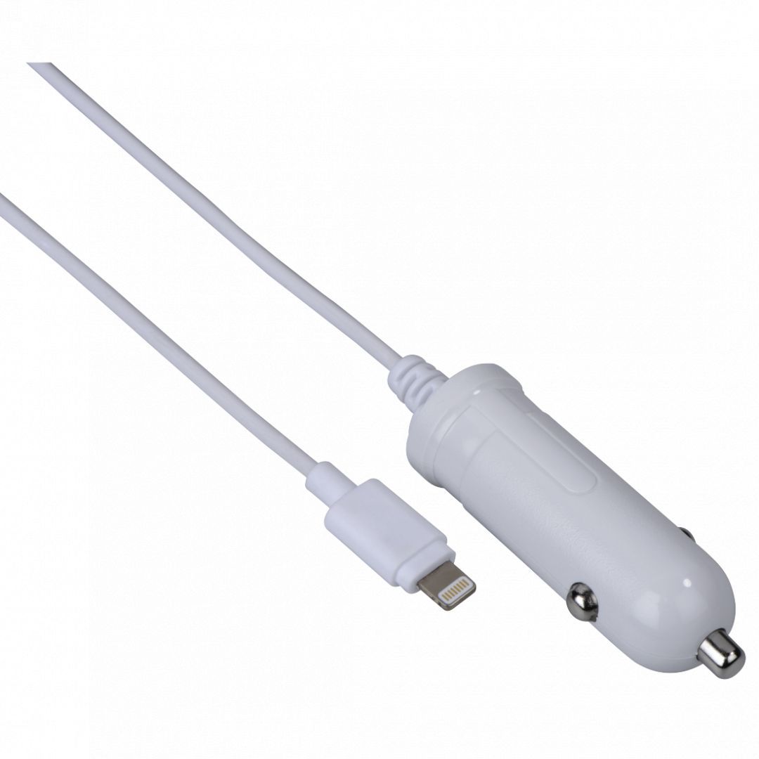 Hama Car Charger Lightning 1A White