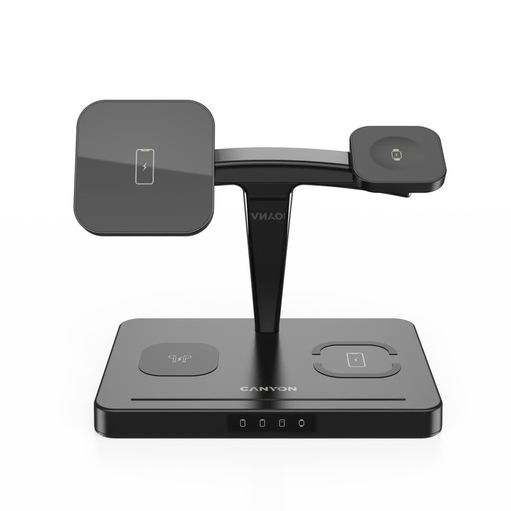 Canyon WS-404 4-in-1 Wireless charging station Black