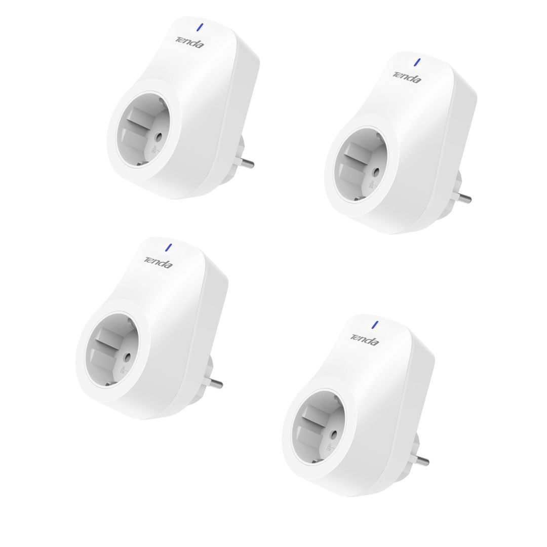 Tenda SP6 EU Beli Smart Wi-Fi Plug (4 Pack) White