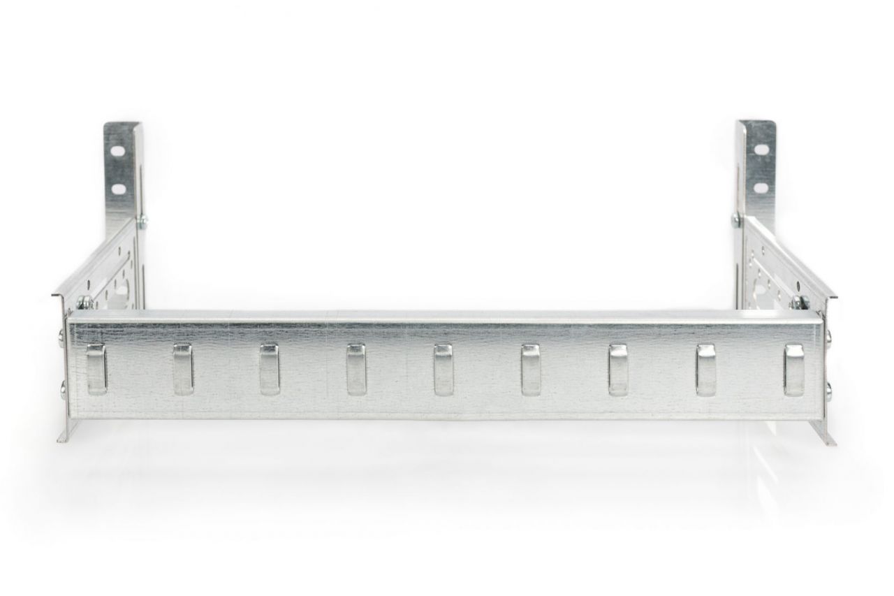 Digitus DIN rail holder, 4U, 178x483x223 mm, galvanized