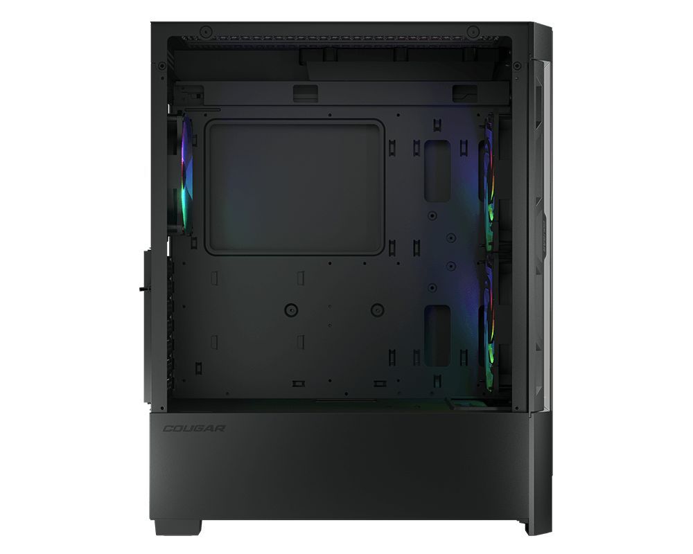 Cougar Duoface RGB Tempered Glass Black
