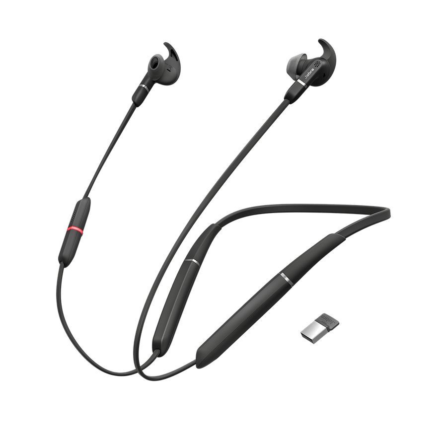 Jabra Evolve 65E UC Headset Black + Link 370